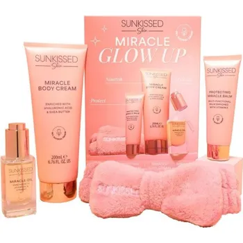 Kosmetická sada Sunkissed sada pro dokonalou pokožku Miracle Glow Up, 4ks