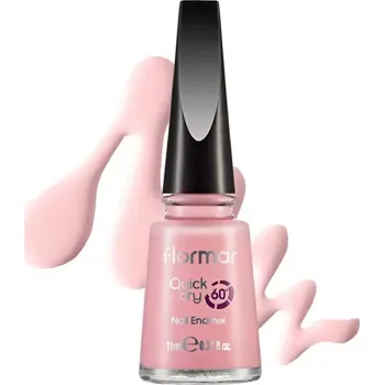 Dekorativní kosmetika Flormar lak na nehty Quick Dry, 11ml, č.02