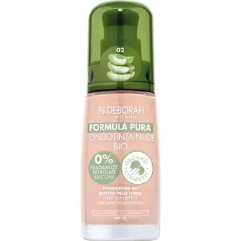 Make-up Deborah Milano Formula Pura make-up s Aloe Vera a vitaminem C Nude BIO, 30ml