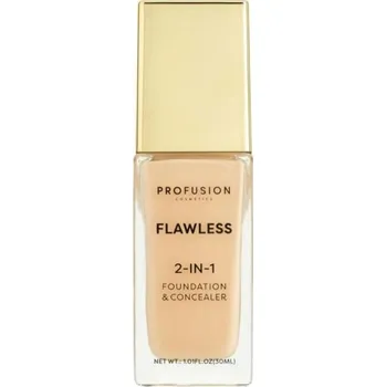 Dekorativní kosmetika Profusion make-up + korektor 2v1 Flawless, Fair Beige, 30ml