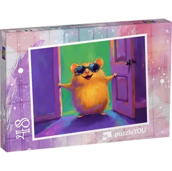 Puzzle puzzle „Křeččí párty“