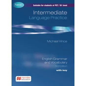 Učebnice Intermediate Language Practice, m. 1 Buch, m. 1 Beilage: 3rd Edition (2010) / Student's Book with Key + Code – Michael Vince (EN)