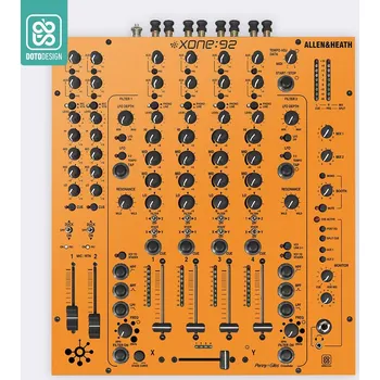 Hi-Fi komponenty Doto Design Skin XONE 92 FULL COLORS Sunset Orange V.1