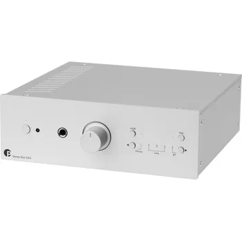 Hi-Fi Zesilovač Pro-Ject Stereo Box DS3 - integrovaný zesilovač, 2 x 80 W - stříbrný