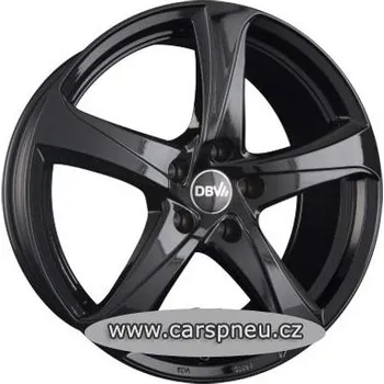 Alu kolo DBV 5SP 001 black lackiert | 6,5x16, 5x112, ET48 (DA6HM48BGX)