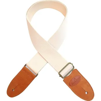 Kytarový popruh Soundsation Cotton Strap White