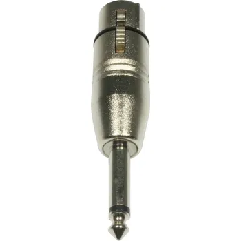 Elektrický konektor Accu Cable AC-A-XF3/J6MXLR3pol F- Jack 6,3mm mono