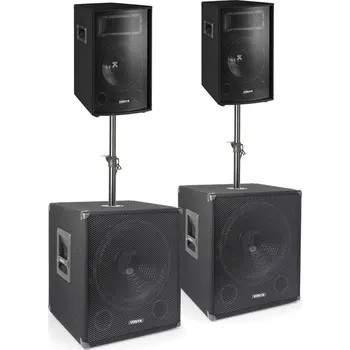 Vonyx Super Bass 1700 Set subwooferů a reproduktorů