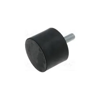 Silentbloková nožička Ø 30mm H 30mm 876N 117N/mm