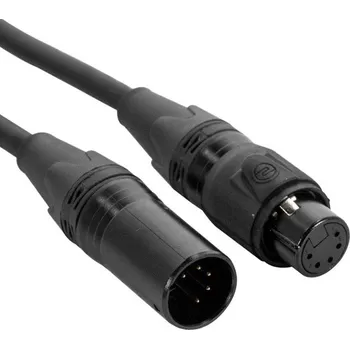 Audio kabel ADJ DMX 5pin IP65 3,0m STR