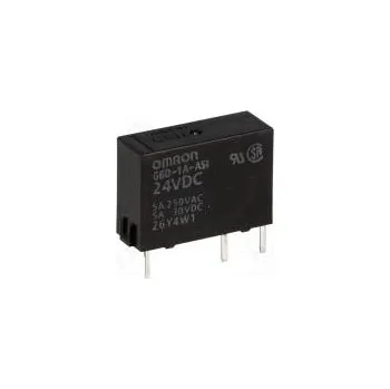 Relé Relé elektromagnetické SPST-NO Ucívky 24VDC 5A/250VAC