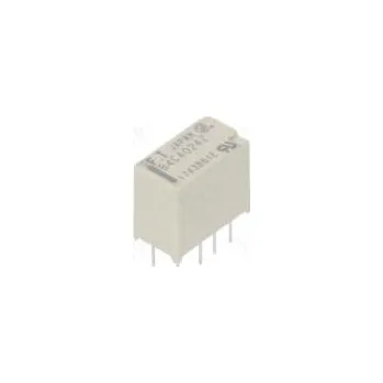 Relé Relay electromagnetic DPDT Ucoil 24VDC 2A 0.3A/125VAC THT
