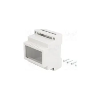 Rozvaděč Kryt na přípojnici DIN Y 89mm X 70mm Z 70mm polystyrén šedá