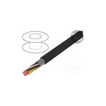 elektrický kabel LAPP 0031357 Vodič Li-2YCYv 4x2x0,34mm2 PVC černá 50V CPR bez klasifikace