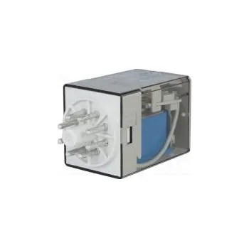 Relé elektromagnetické DPDT Ucívky 12VDC 10A/250VAC 110Ω