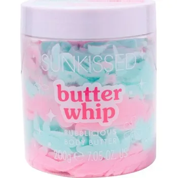 Tělový krém Sunkissed šlehané tělové máslo Bubblicious, 200g