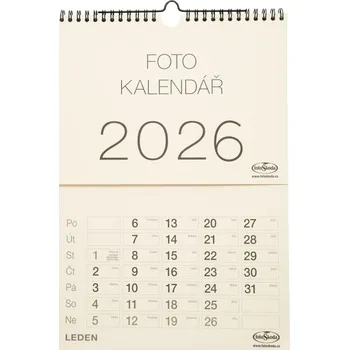 Kalendář Kalendář na vlastní foto NÁSTĚNNÝ VELKÝ 2025 béžový
