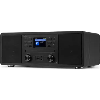 Radiopřijímač Audizio Avola Digital music system CD/BT/DAB+/Internet černá