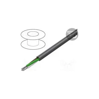 elektrický kabel LAPP 0022603 Vodič LiYY A 3x22AWG nestíněný 300V Cu lanko tmavě šedá