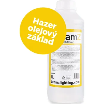 Výrobník mlhy BeamZ FHF1O Hazer Fluid 1L olejový základ