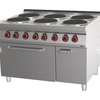 Sporák RM GASTRO Sporák elektrický SPT 90/120 21E s troubou GN 2/1