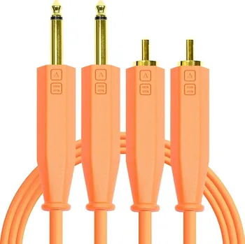 Audio kabel DJ TechTools Chroma Cable RCA-6,3 TS Orange