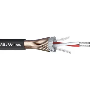Audio kabel Sommer Cable 520-0101 Semicolon 2 AES-EBU - Černý