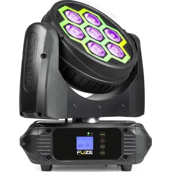 Světelný efekt BeamZ Fuze712 Pohyblivá Wash hlava s SMD LED efektem