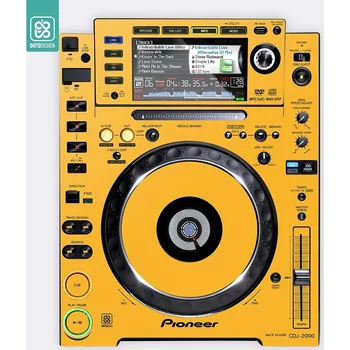 Světelný efekt Doto Design Skin CDJ-2000 FULL COLORS Dark Yellow