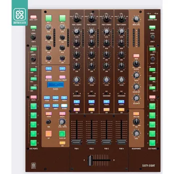 Hi-Fi komponenty Doto Design Skin Sixty-Eight 68 Mash-Up Espresso