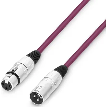 Příslušenství ke zvukové technice Adam Hall Cables 3 STAR MMF 0100 PUR
