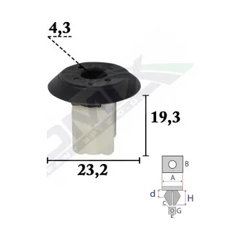 Oprava karosérie Romix Montážní kostka C70657