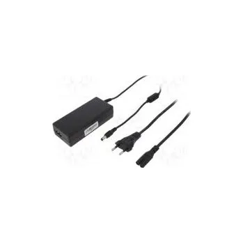 modulární přístroj a rozvaděč Napájecí zdroj spínaný 12VDC 5A Výv 5,5/2,1 60W stolní 87%