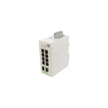 Síťový prvek Switch Ethernet spravovatelný Počet portů 10 24÷48VDC DIN