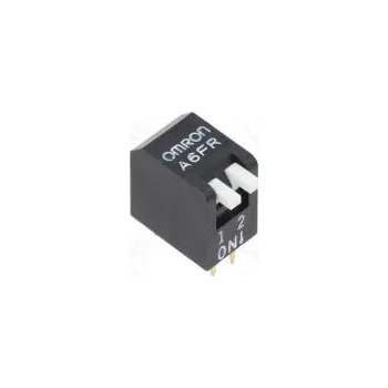 vypínač Přepínač DIP-SWITCH Počet sekcí 2 ON-OFF 0,025A/24VDC pol 2