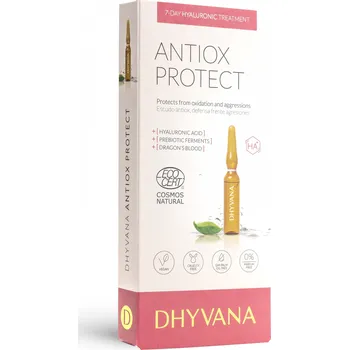 Pleťové sérum DHYVANA Přírodní ochranné antioxidační sérum ANTIOX PROTECT 7x2 ml