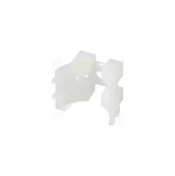 Elektrická zásuvka Konzola Øsvazku 19mm PA6.6 přírodní Montážní otvor Ø6mm