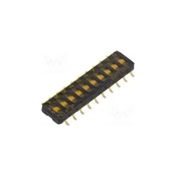 Síťový prvek Přepínač DIP-SWITCH OFF-ON 0,1A/50VDC pol 2 -40÷105°C SMD