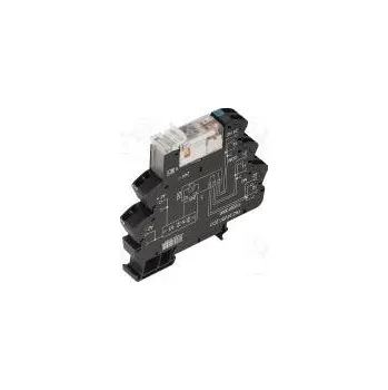 Relé Relé interfeisový DPDT Ucívky 24VDC 8A Upřep max250VDC