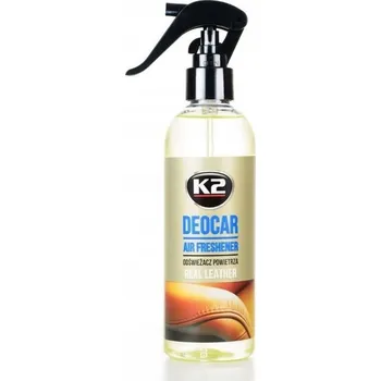 K2 Deocar - Osvěžovač vzduchu s aroma Real Leather