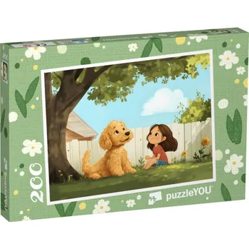 Puzzle puzzle 200 dílků „Maja a její věrný společník“
