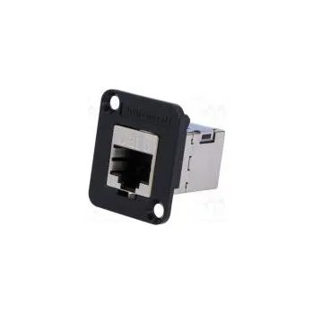 Elektrická zásuvka Spojka EH Kat 6 stíněný RJ45 zásuvka,z obou stran