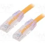 Patch cord TX6™ PLUS,U/UTP 6 lanko Cu LSZH oranžová Dél 5m