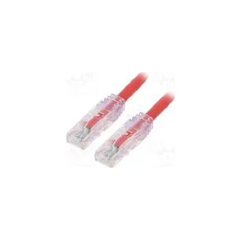Síťový kabel Patch cord TX6™ PLUS,U/UTP 6 lanko Cu LSZH červená Dél 1m