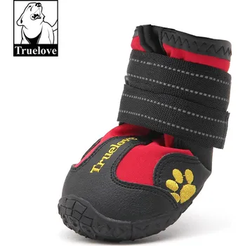 Obleček pro psa Botičky pro psy Truelove - červené Velikost: 7