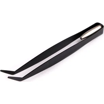 Příslušenství k šicímu stroji Pinzeta kovová s LED světlem černá 1 ks