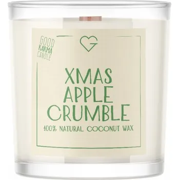 Svíčka Goodie Svíčka s praskajícím dřevěným knotem - Xmas Apple Crumble 50 g