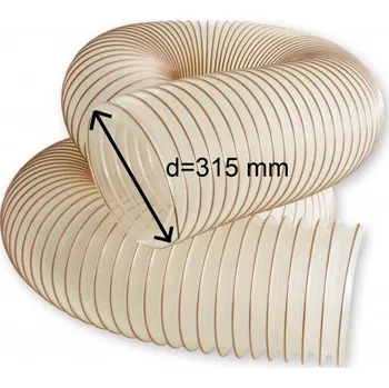 Hubice k vysavači Odsávací polyuretanová antistatická hadice HPU d=315 mm