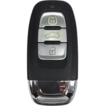 Autoklíč Obal Audi 3tl. keyless včetně planžety HU66 typ2