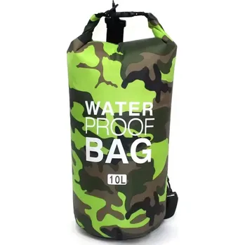 Vodácký pytel Nepromokavý vak 10 litrů, zelený